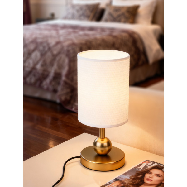 Настольная лампа ArtStyle HT-908WMG (золото/белый)