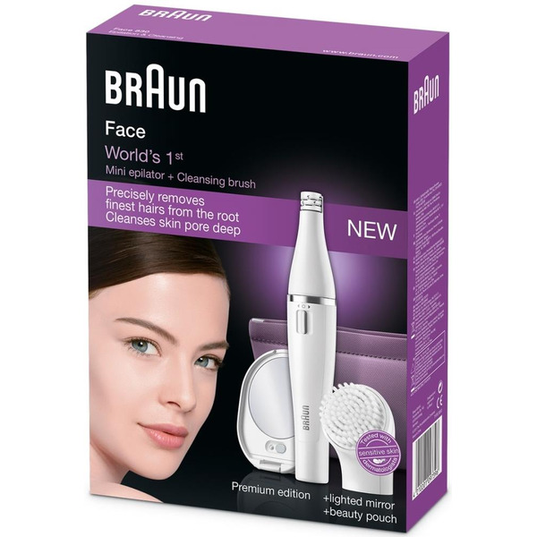 Эпилятор BRAUN Face 830 (814583025365)