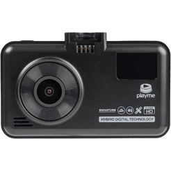 Видеорегистратор с радар-детектором Playme MARK GPS черный