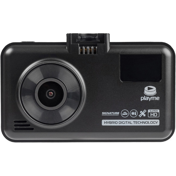 Видеорегистратор с радар-детектором Playme MARK GPS черный