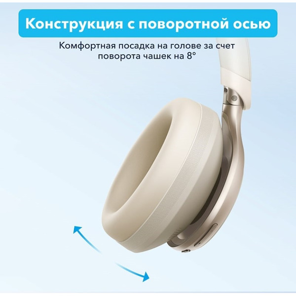 Наушники беспроводные SOUNDCORE Space One (SDC-A3035G21-WT) белый