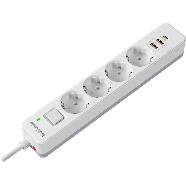 Сетевой фильтр Defender DFS 145 (5 м)