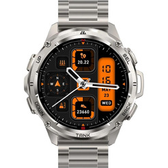 Умные часы Kospet Tank T3 Ultra Special Edition (серебристый)
