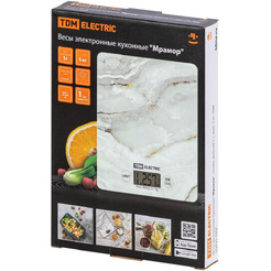 Кухонные весы TDM Electric Мрамор SQ4025-0004