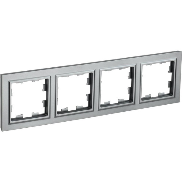 Рамка IEK Brite РУ-4-БрС