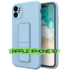 Бампер Bingo Stand для APPLE iPhone 12 Голубой