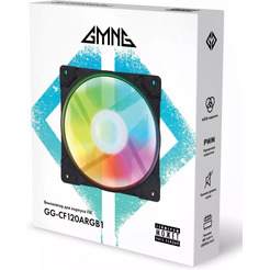 Вентилятор для корпуса GMNG GG-CF120ARGB1-PWMBK
