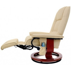 Кресло электрическое вибромассажное CALVIANO 2160 (бежевый)