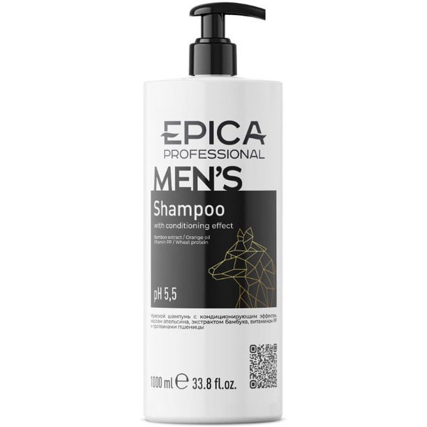 Мужской шампунь с кондиционирующим эффектом EPICA Professional Men's 1000 мл