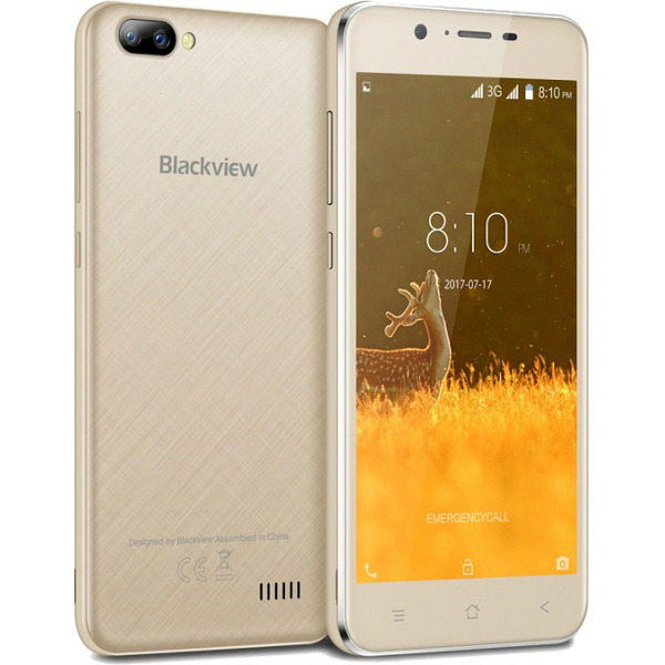 Смартфон Blackview A7 золотой