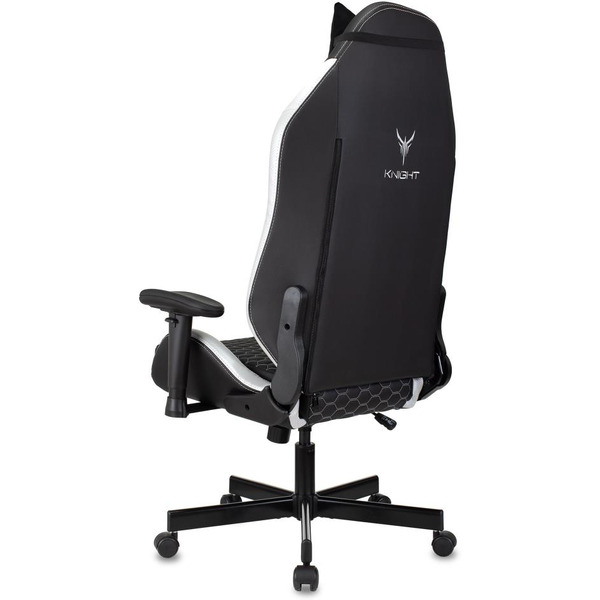 Кресло игровое Knight Neon (1717269) черный/серебряный
