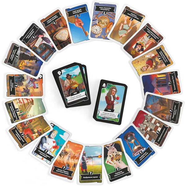 Настольная игра Стиль Жизни Таймлайн Твист 1. Сквозь века / УТ100031205