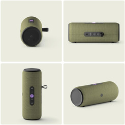 Портативная Умная колонка Яндекс.Станция Стрит YNDX-00030GRN (зеленый)