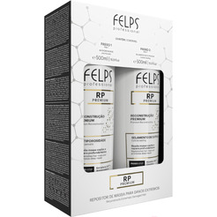 Маска для волос Felps Color RP Reconstruction Premium Kit Duo Холодное восстановление (2x500мл)