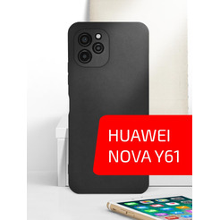 Накладка AKAMI Jam для Huawei nova Y61. Черный (31505)