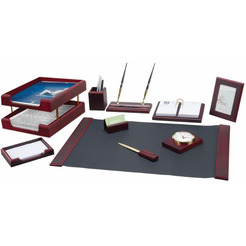 Настольный набор Bestar Artemis 0259XDU 236358 (10 предметов, красное дерево)