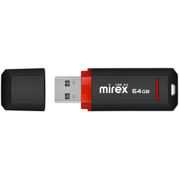 USB Flash Mirex Knight Black 3.0 64GB 13600-FM3BKN64