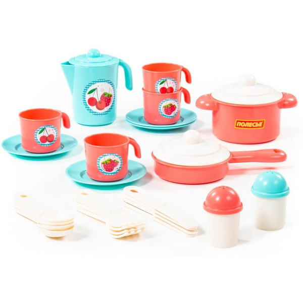 Набор детской посуды Полесье Настенька на 4 персоны (V3) 79930