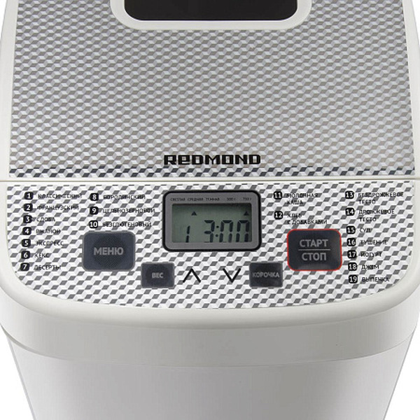 Хлебопечь РЕДМОНД RBM-1908 (белый)