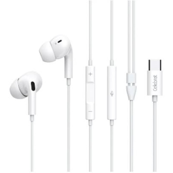 Наушники Celebrat E300 (белый)