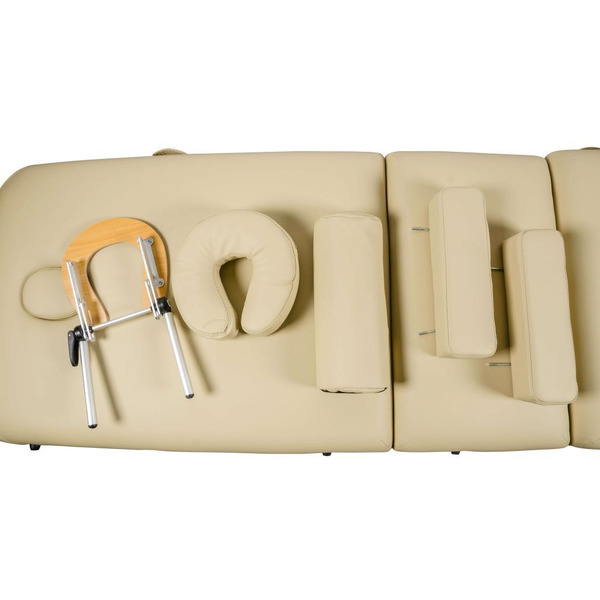 Массажный стол Atlas Sport XXL PRO 3-с 70см 3D-70195 (бежевый)