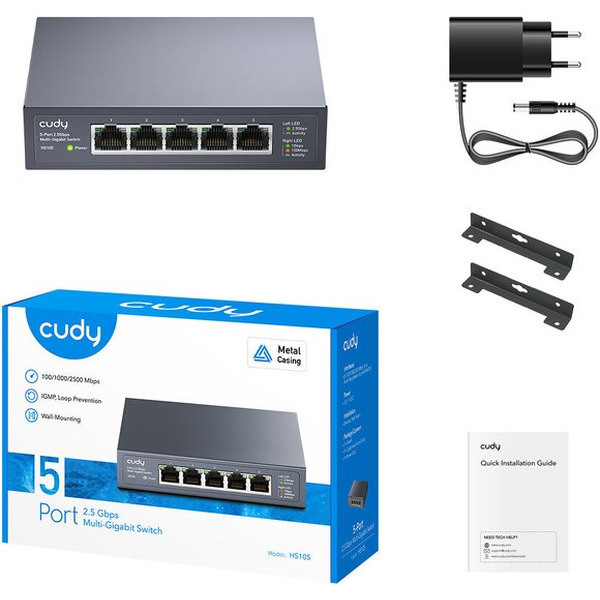 Коммутатор Cudy HS105