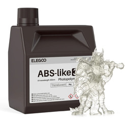 Фотополимерная смола ELEGOO ABSlike V3.0 50.103.0339 (полупрозрачный)