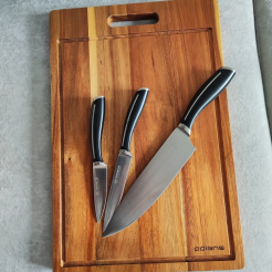 Набор ножей c разделочной доской POLARIS Stein-4BSS