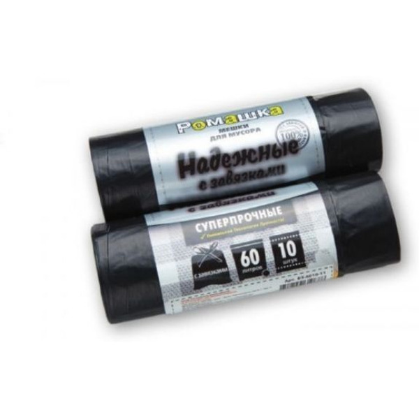 Мешки для мусора Ромашка ВЗ0601011 (10 шт)