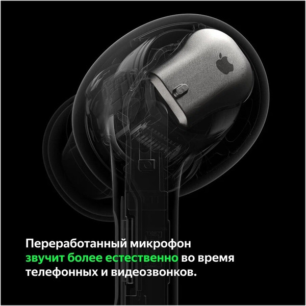 Беспроводные наушники Apple AirPods PRO 2 + cкретч-карта "Подписка Иви 3мес"