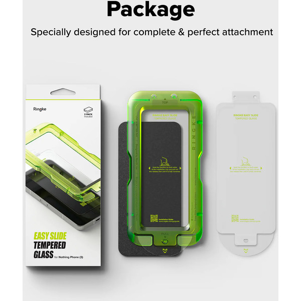 Защитное стекло Ringke EASY SLIDE 2шт для Nothing Phone (3)