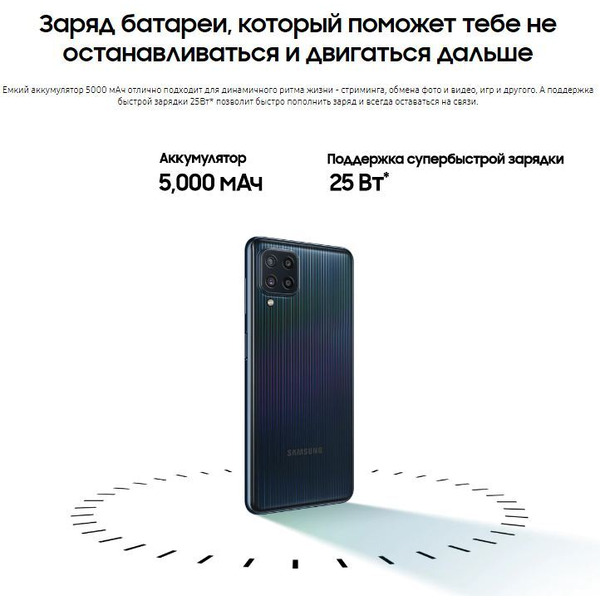 Смартфон Samsung Galaxy M32 6GB/128GB (белый)