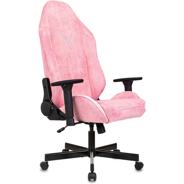 Кресло игровое Knight N1 Fabric Velvet 36 (1626365) розовый