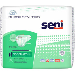 Подгузники для взрослых Seni Super Trio M (10 шт)