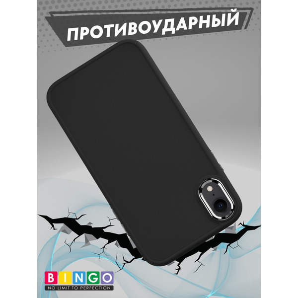 Бампер BINGO Metal для APPLE iPhone XR Черный