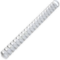 Пластиковые пружины для переплета BRAUBERG A4 25 мм 50 шт 530929 (белый)
