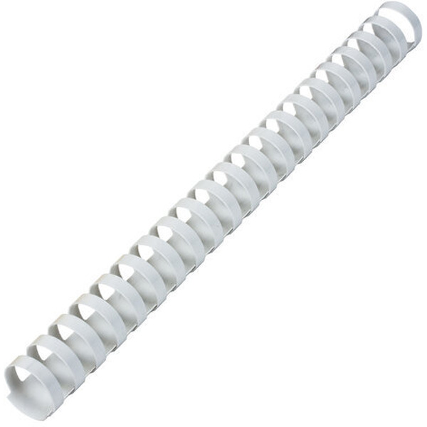 Пластиковые пружины для переплета BRAUBERG A4 25 мм 50 шт 530929 (белый)