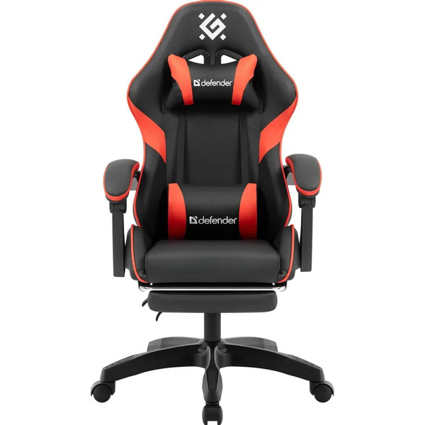Игровое кресло Defender Serenity (черный/красный)
