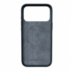Чехол для смартфона Magssory Eco-Leather Case для iPhone 17 Pro Max Midnight (CLT045m)
