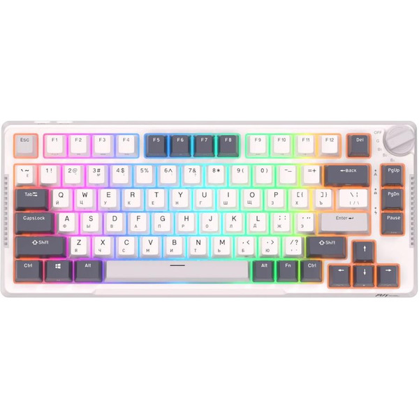 Клавиатура Royal Kludge RK-H81 White Night (Blue switch)