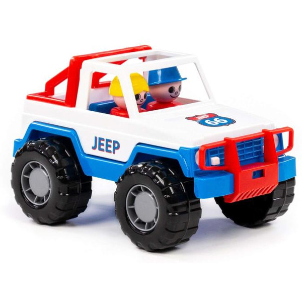 Автомобиль Полесье джип Сафари 90331 (белый/синий)