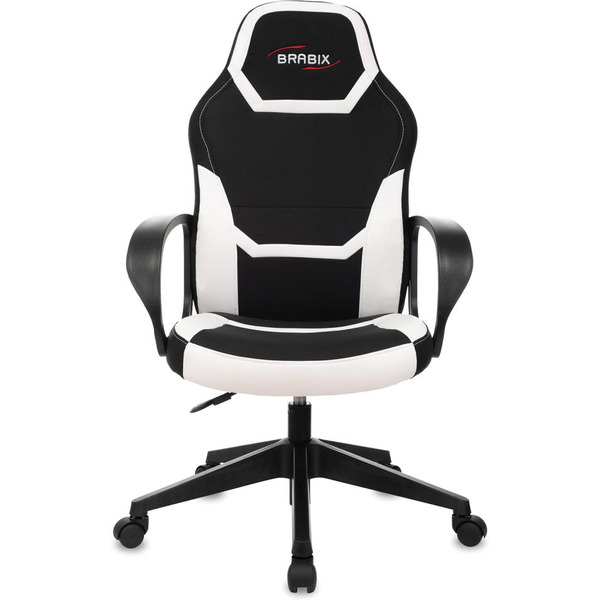 Кресло Brabix Alpha GM-018 532640 (черный/белый)
