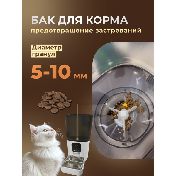 Кормушка автоматическая для животных Sundays HWN250303-1