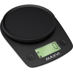 Кухонные весы Maxvi KS102P (черный)