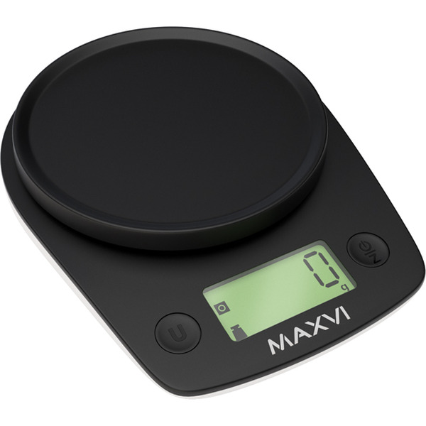 Кухонные весы Maxvi KS102P (черный)
