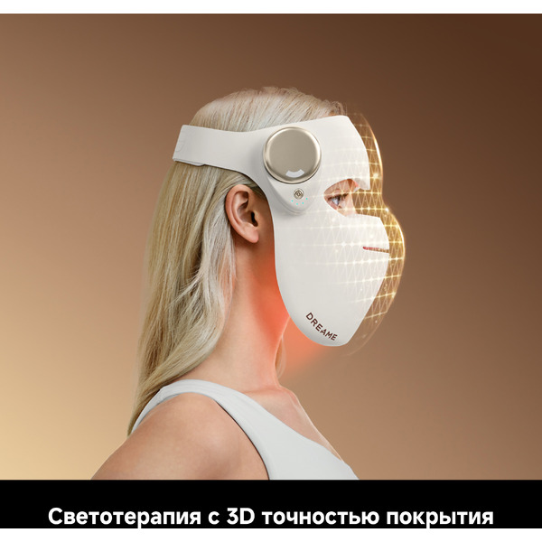 Светодиодная маска для омоложения кожи лица Dreame Chrona Photon Anti-Aging Skincare Mask (AB01A)
