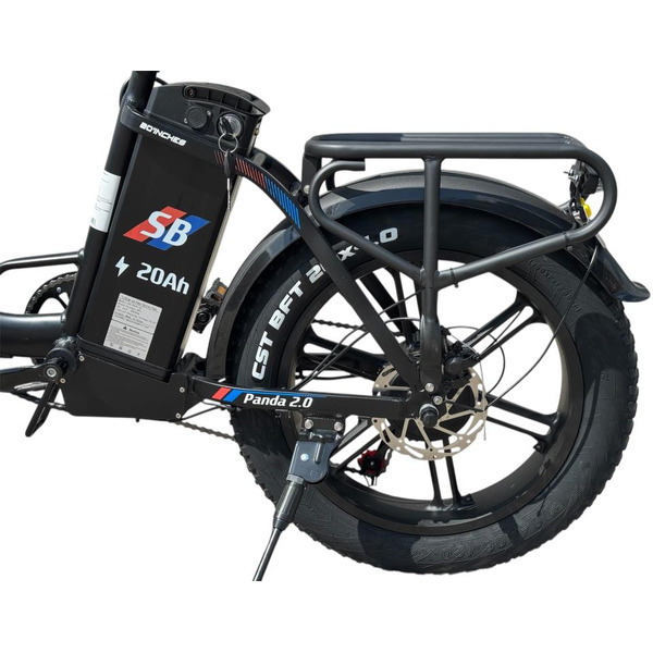 Электровелосипед Smart Balance Panda 20" (черный)