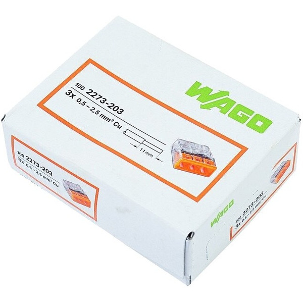 Набор клемм Wago 2273-203 (100шт)
