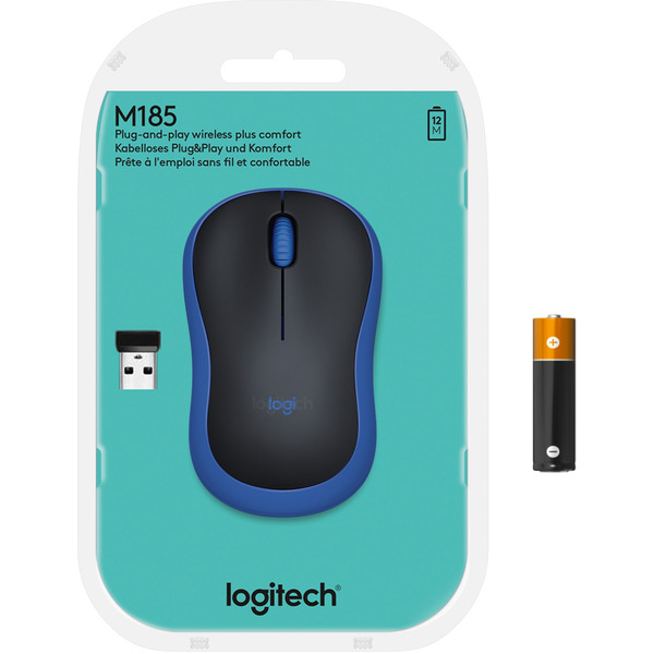 Мышь LOGITECH M185 (L910-002239)