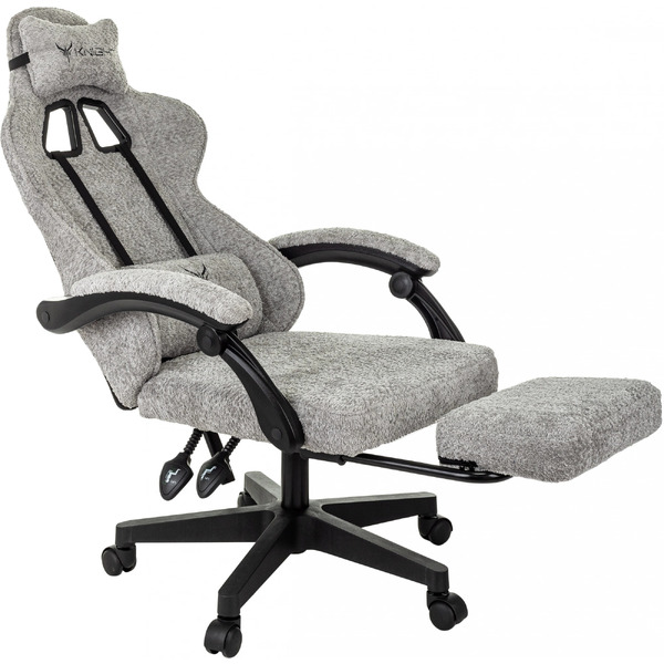 Игровое кресло Knight Lord/F (серый, ткань Camby82)